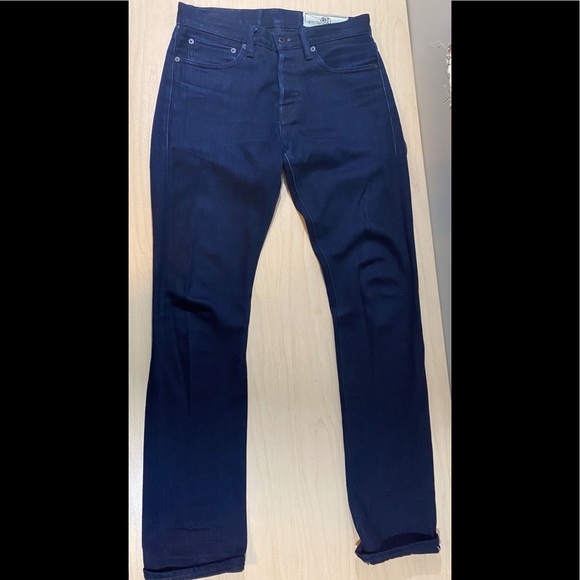 ROGUE TERRITORY Slim Straight Denim Men’s Jeans - Picture 2 of 8